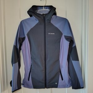Columbia Women's Purple and Gray Jacket